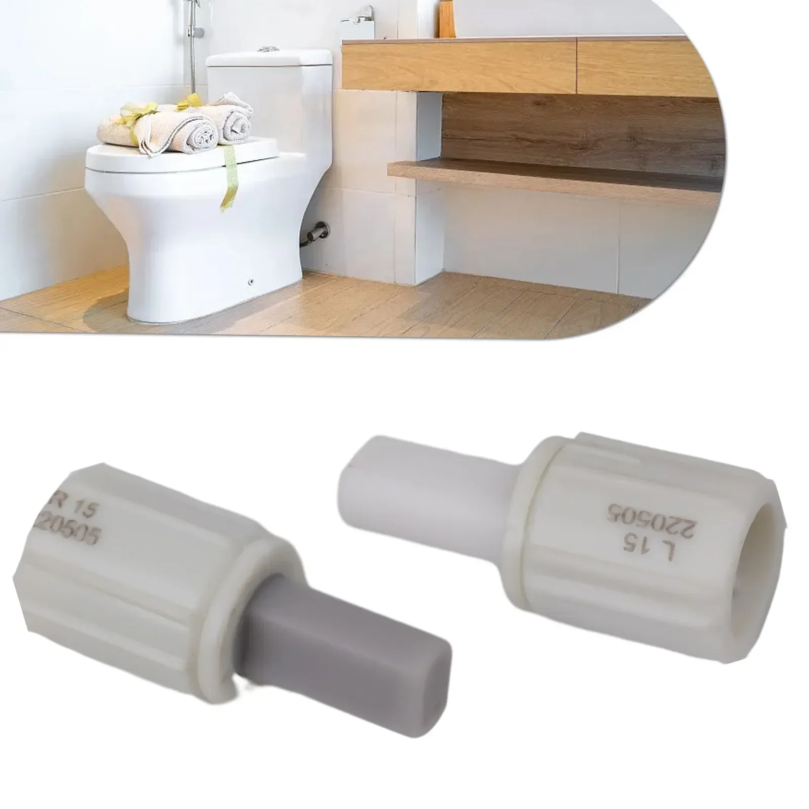 Rotary Damper Toilet Cover Damping Bearing Slowly Lowering Shaft Close Hinges For Home Bathroom Toilet Lid Hardware