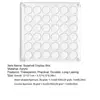 Acrylic Magnetic Seashell Display Box 36/64Grids Circle & Heart Jewelry Display Cases Container With Lid Small 5