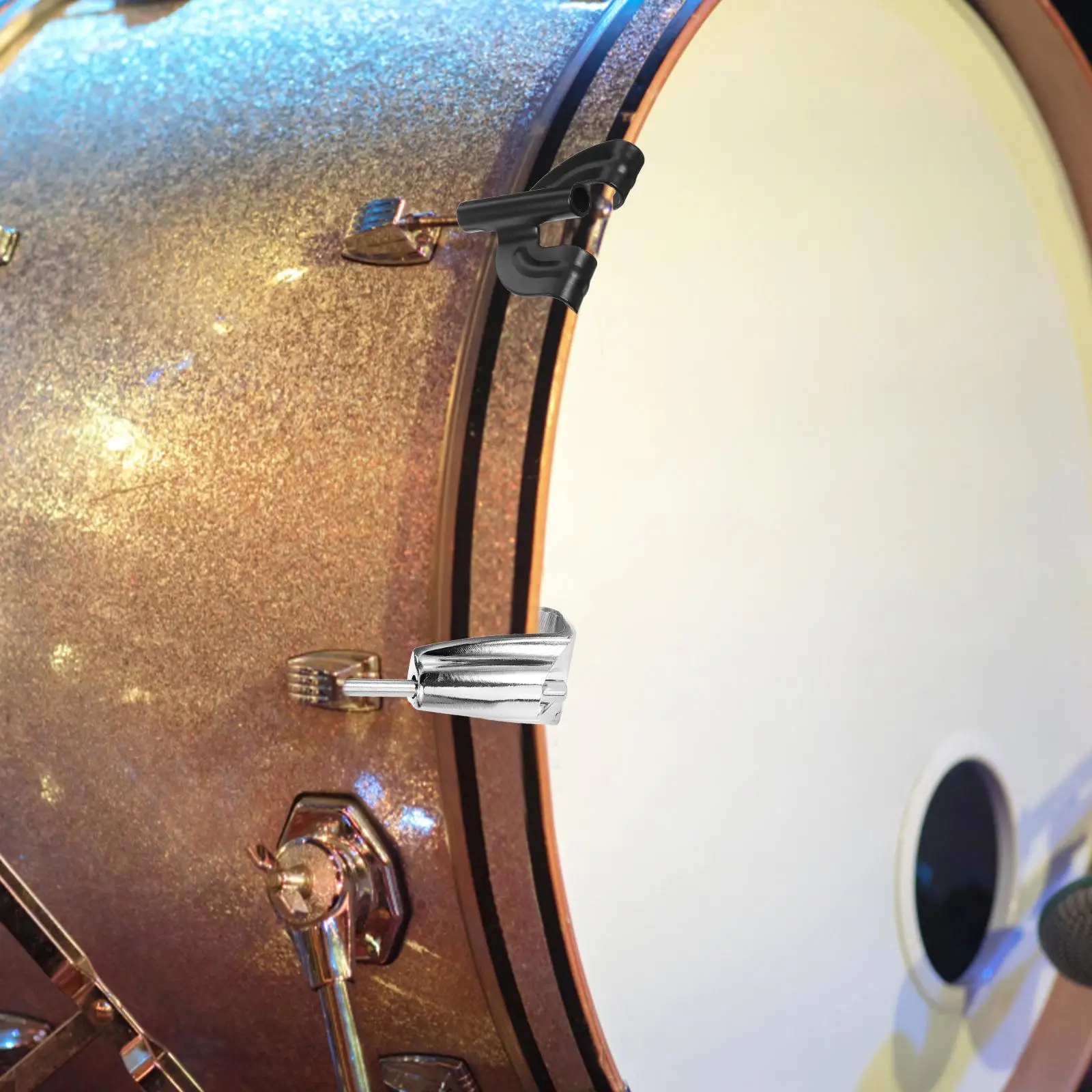 Drum Hook Bass Claw Hooks Connectors Zinc Alloy Lugs Metal Ear Percussion Drum Set Hook Snare Screw Ear Clip