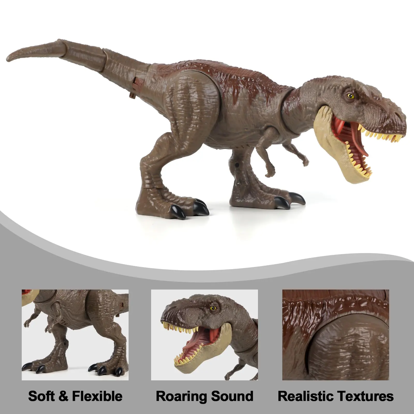 ジュラシックパーク ティラノサウルス TREX 55cm 模型 効果音 ジュラシックパーク ティラノサウルス TREX 55cm 模型 効果音