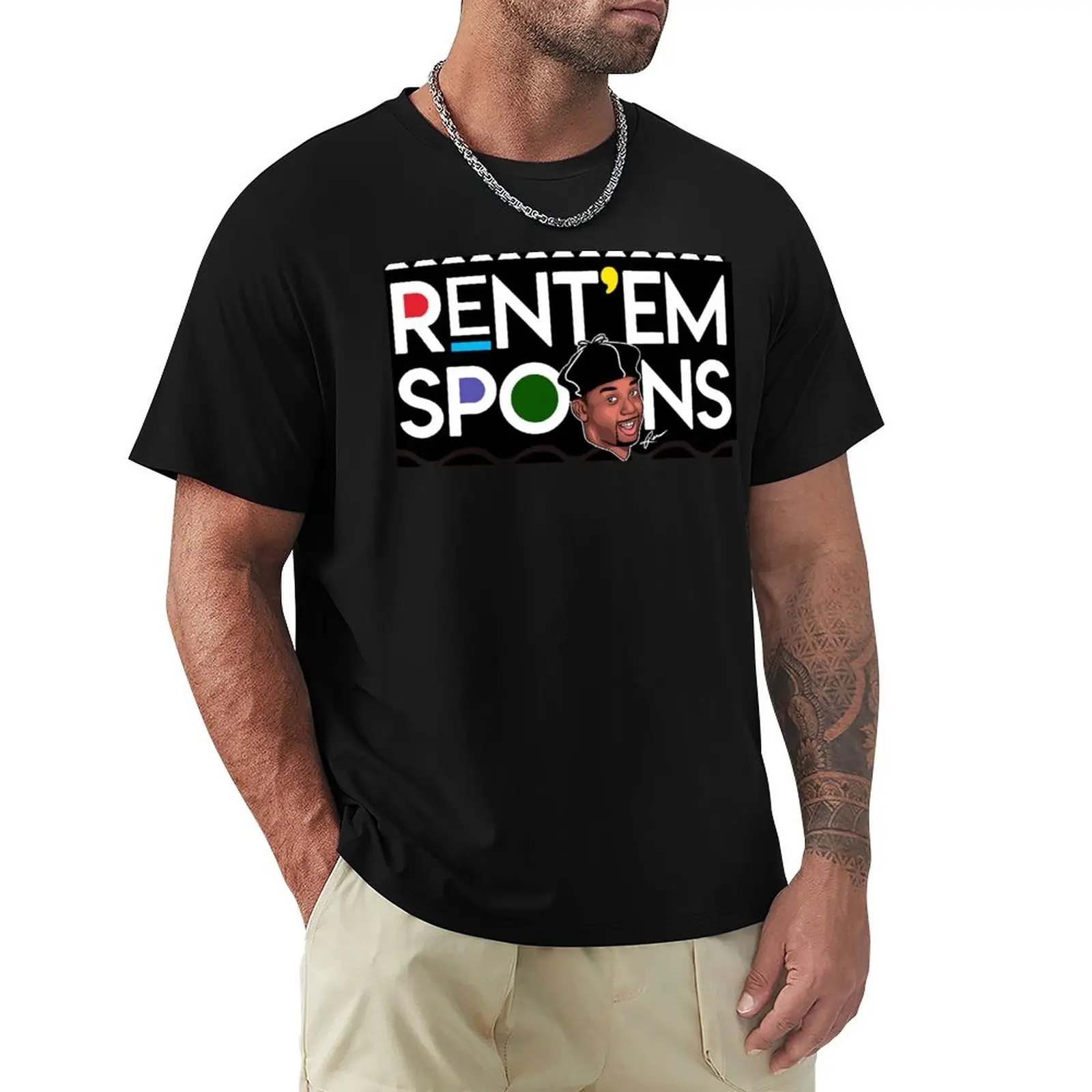 

Rent em Spoons, Spoons for Rent T-Shirt kawaii clothes plus sizes sports fans men clothing