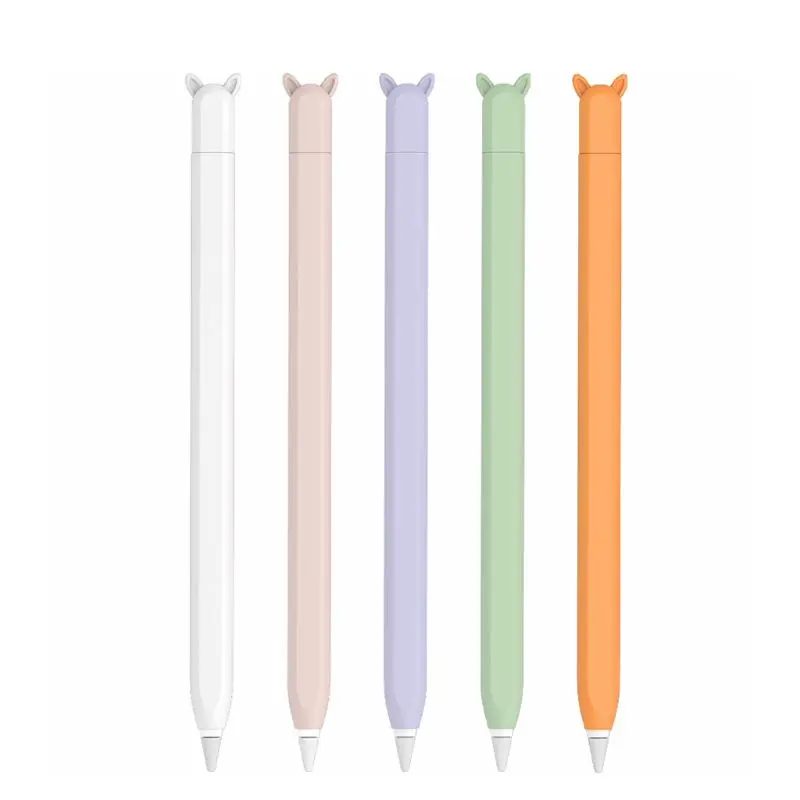 

Ultra Thin for CASE Silicone Skin Comfortable Cover Fits for apple Pencil 2nd Lightweight Sleeve 360° Drop for Dropship