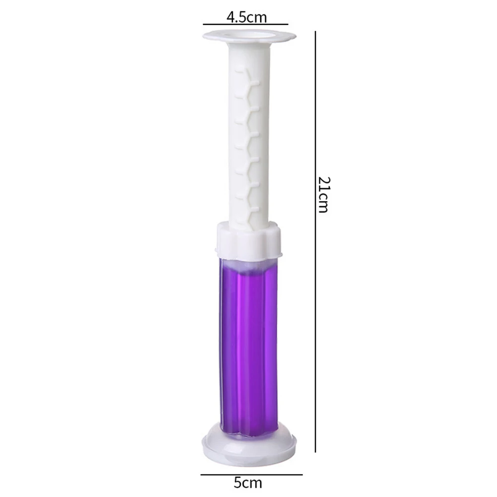 Flower Shape Toilet Cleaner Gel Odor Removal Needle Design Toilet Fragrance Deodorant Multi Flavors Home Cleaning Tools
