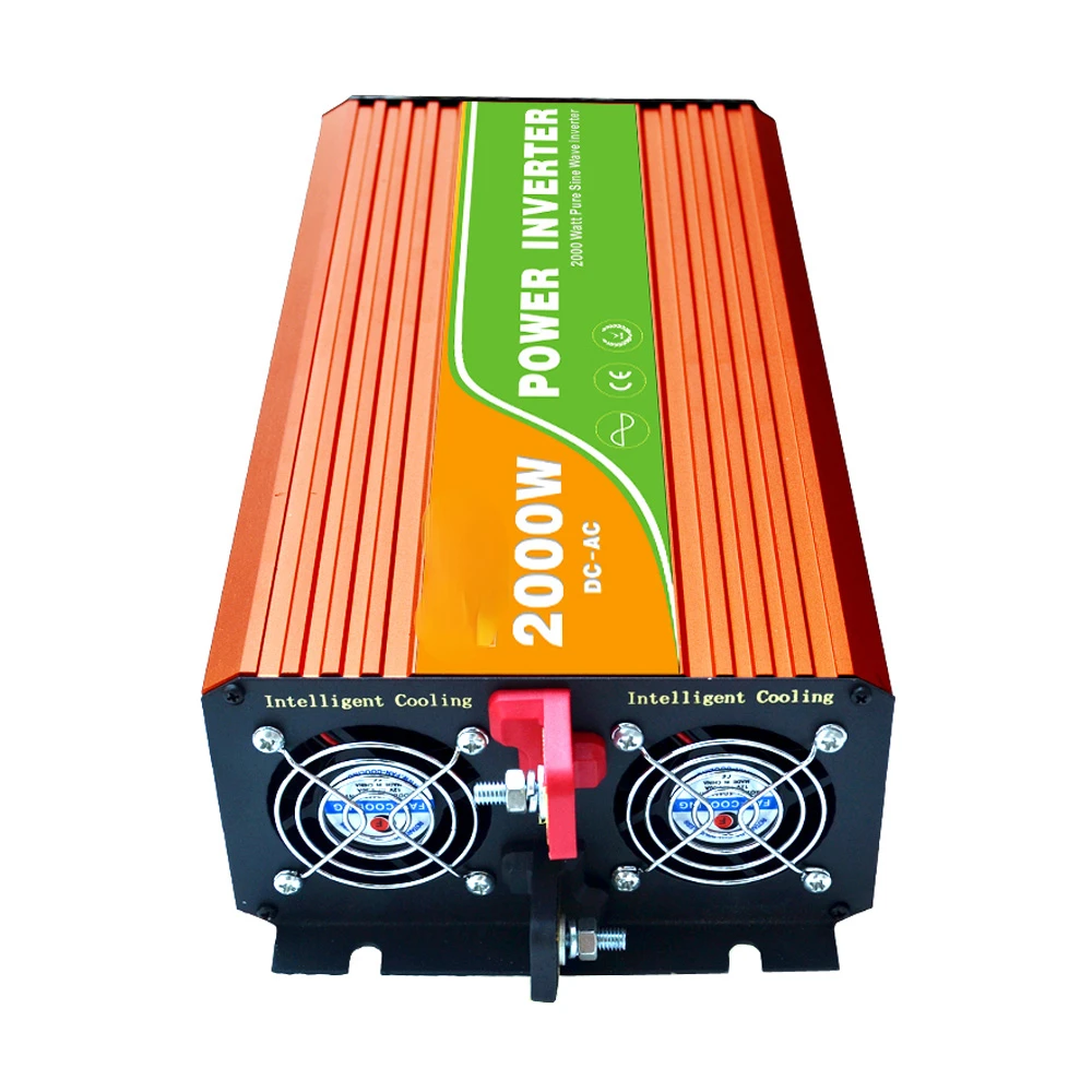 

Off Grid DC To AC 12V 24V 48V Pure Sine Wave Inverter 2000W