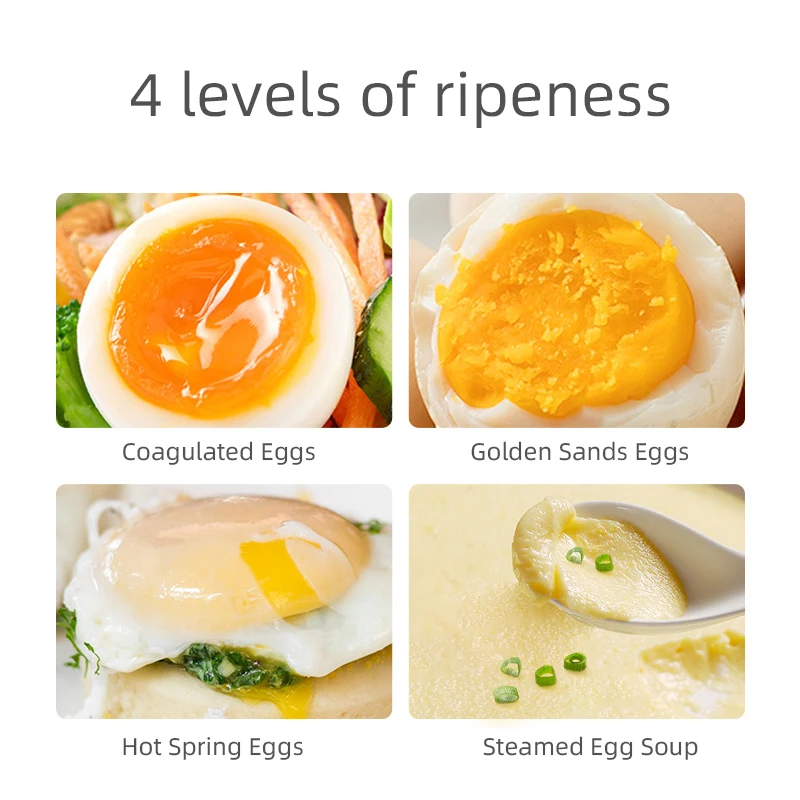 4 Eggs Boiler Steamer Multicooker Electric Egg Cooker Mini Breakfast Machine Steamed Egg Custard Cooking Tools 220V