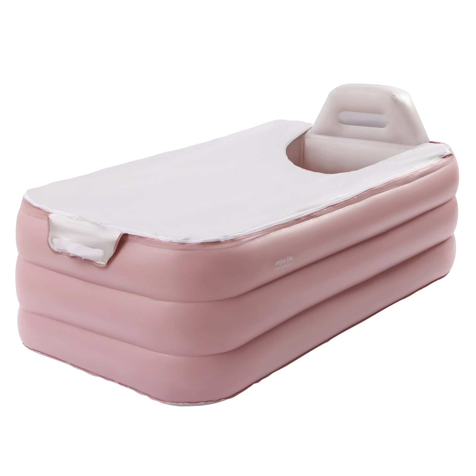 Description Picture 5 of itemDetachable Automatic Inflatable Bathtub Folding Portable Adult Kids SPA Bath Tub