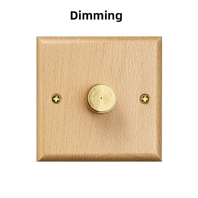 Dimmer, Presa E Interruttore A Levetta. Placca Da Parete In - Foto 5