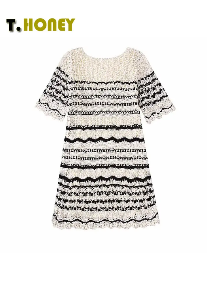 Jersey De Manga Corta A Crochet Para Mujer: Una Prenda Cómoda Y