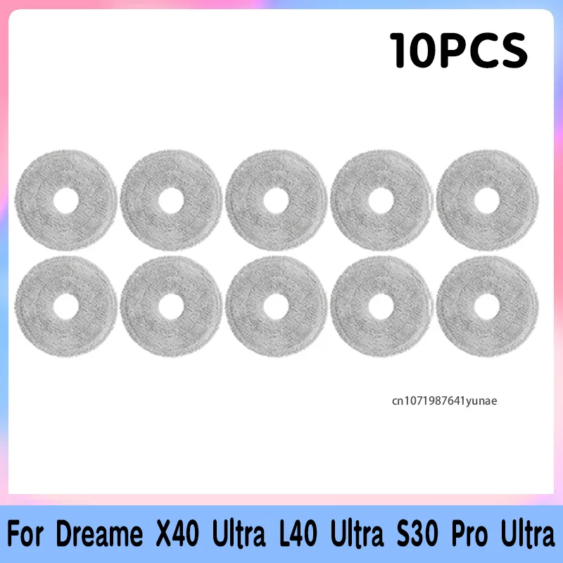 25 stuks accessoireset voor Dreame X40 Ultra Complete/ X40 Master/ L40 Ultra /Mova P50 Pro Ultra / L10s Ultra Gen 3, 2 hoofdborstelen 4 filters 6 dweildoeken 6 stofzakken 6 zijborstels 1