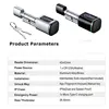 Smart Cylinder Lock With Tuya Bluetooth Fingerprint 13.56mhz IC Card Include CR123A Battery Easy Installation Replace S1 4