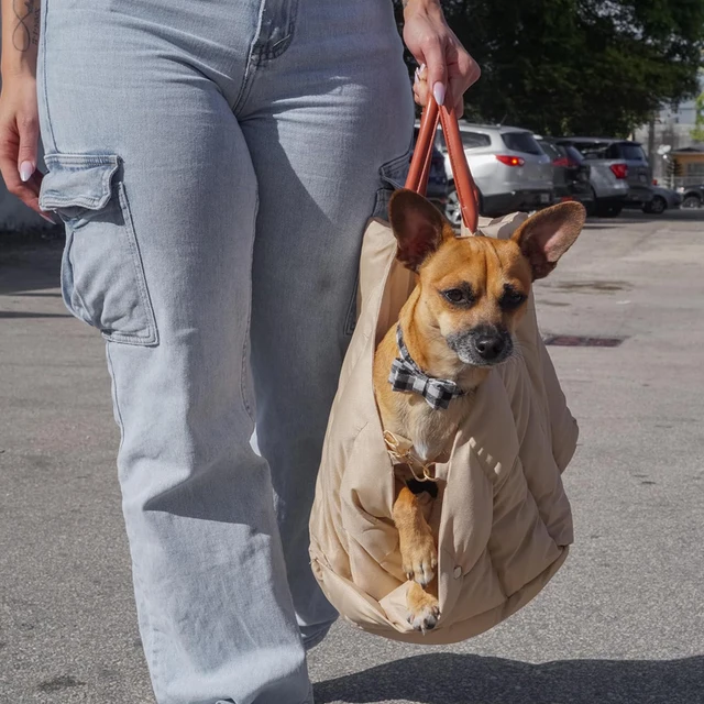 Safety Dog Car Carrier Handbag Seat for Small Dogs Cat Portable Puppy Carrier Tote Safety Pet Booster 6