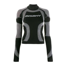  Europe and the United States fashion brand slim high-necked long-sleeved sweater sweater trend younger sister thin undergarment 