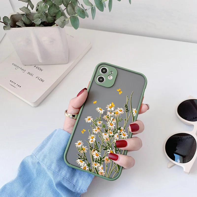 Butterfly Lavender Higan Flower Phone Case For iphone 7 8
