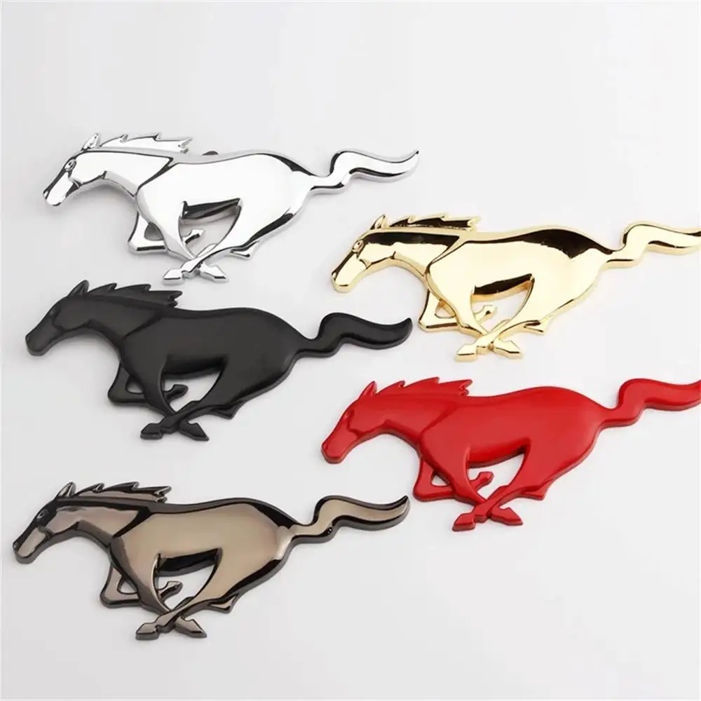 

1 Piece 3D Carriage Sticker Metal Car Front Cover Sticker