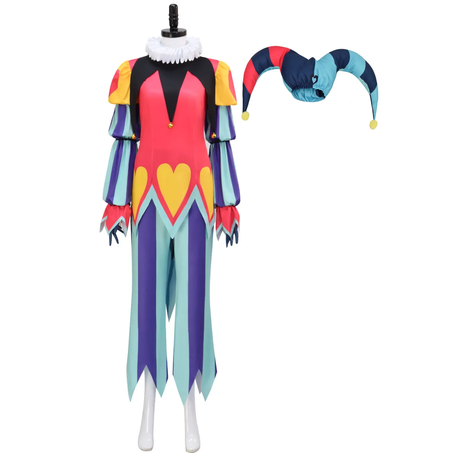 

Костюм для косплея Cossky Fizzarolli для взрослых женщин, костюмы с рубашкой и брюками, костюм для Хэллоуина, карнавала, вечеринки