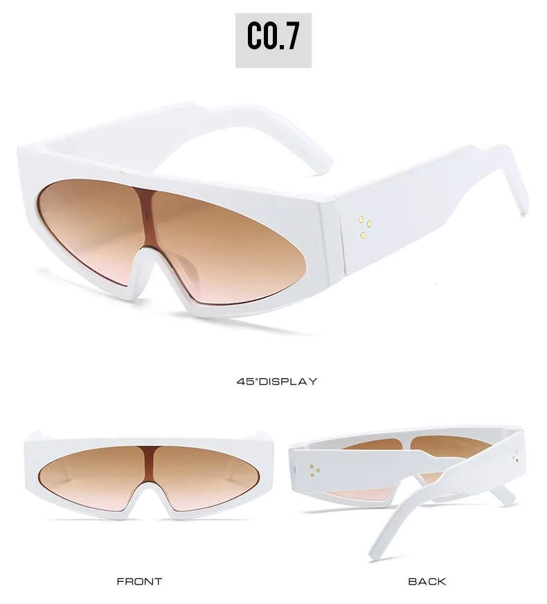 Oversized Sonnenbrille Für Damen Und Herren Mit Uv-schutz_voghion.com