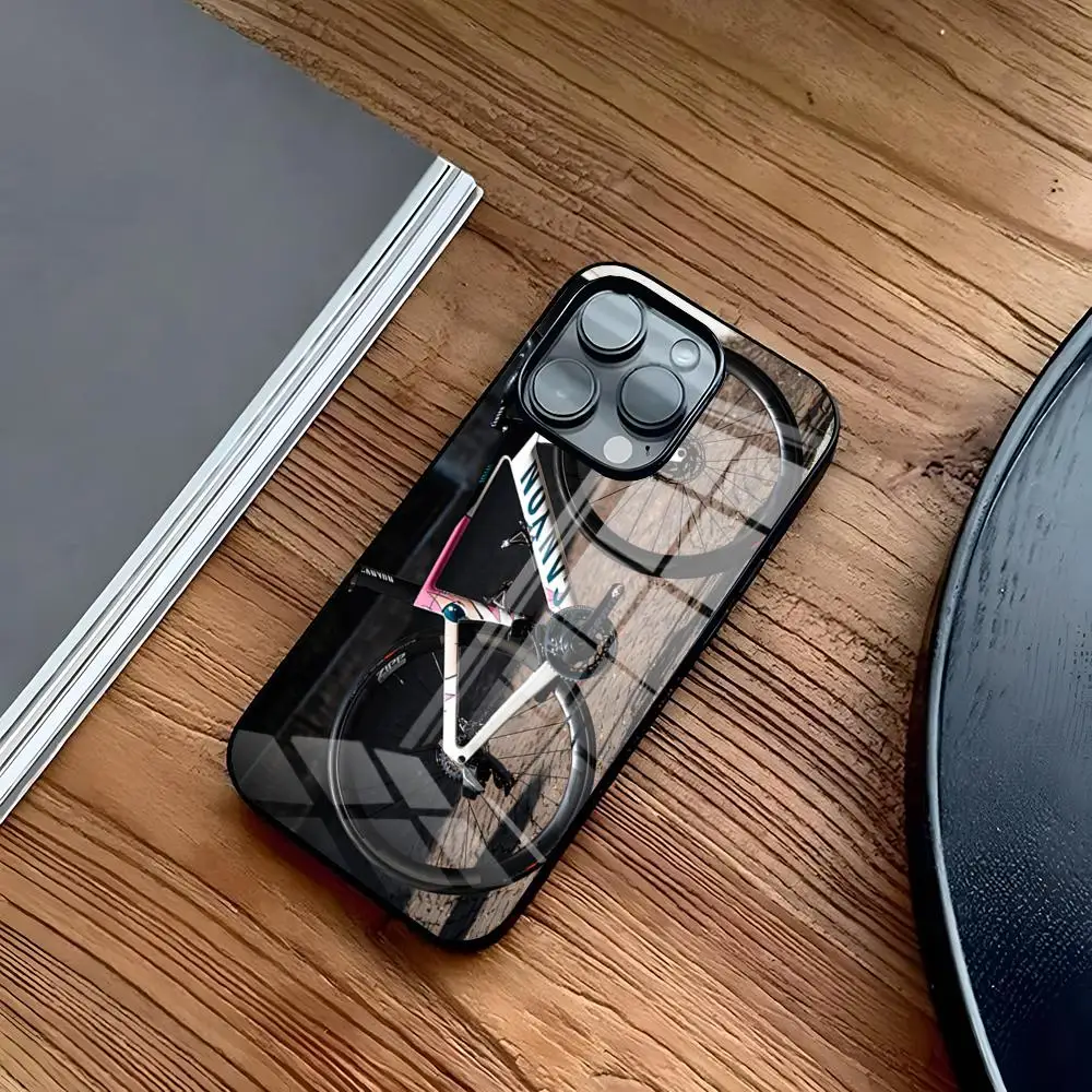 Enhanced Glass Design Phone Case with C-Canyon Pattern