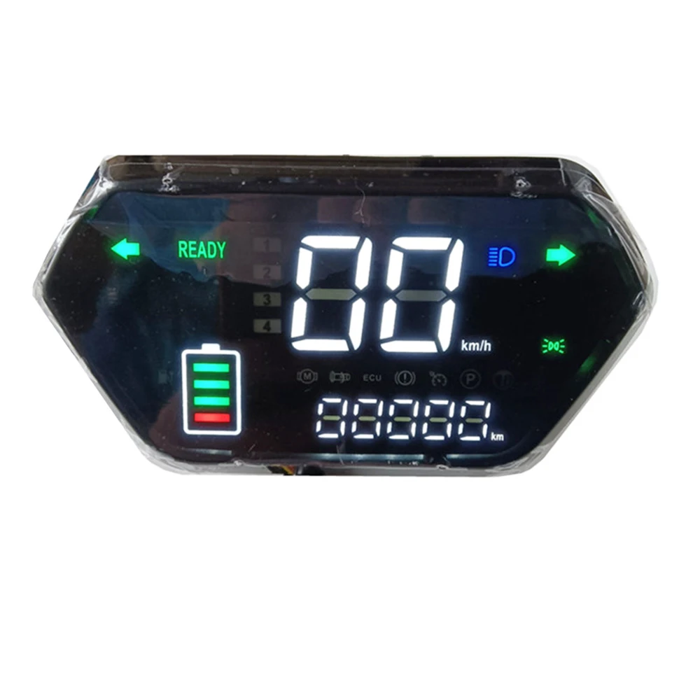 48V 60V 72V Brushless Controller Display Instrumentation Line Meter show Speed Battery Power