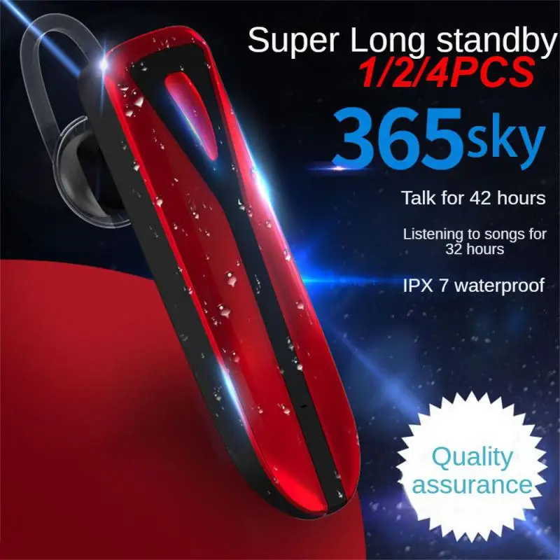 

1/2/4 шт. новые беспроводные наушники-вкладыши одиночные мини-наушники-вкладыши для громкой связи стерео Музыкальная гарнитура с микрофоном для смартфонов