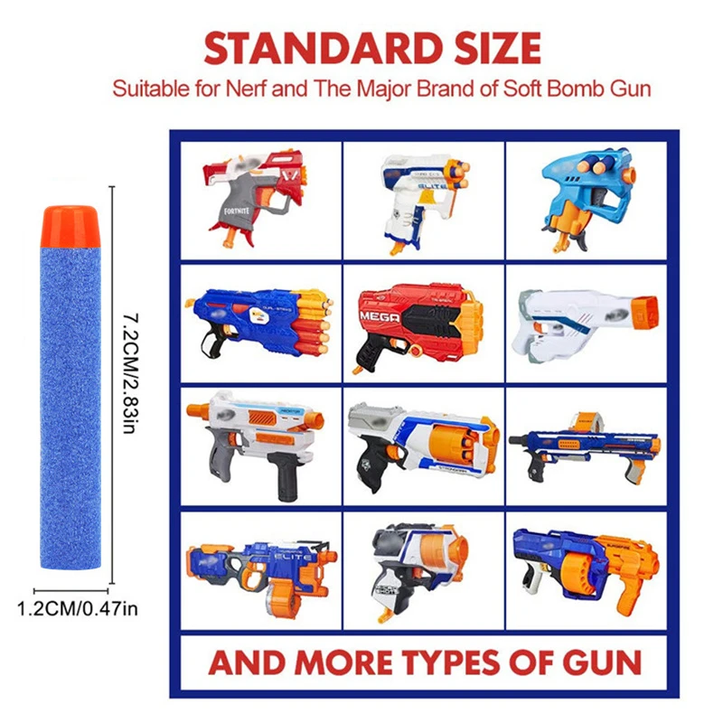 TISNERF Blue Foam Refill Darts