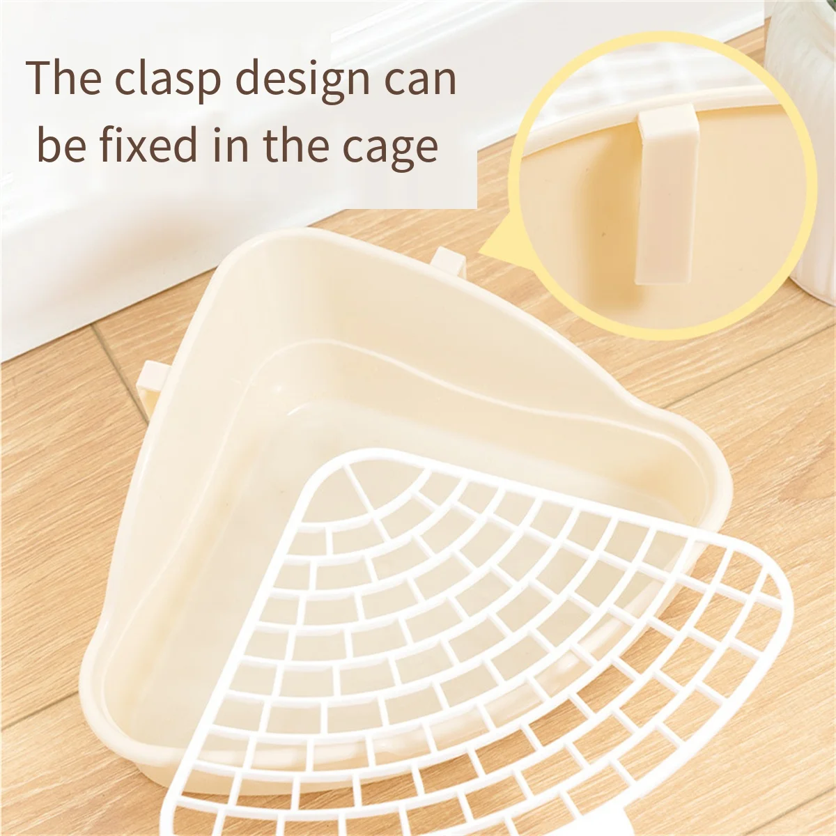 Rabbit Litter Box Corner Toilet Box for Ferret Hamster Dragon Cat Guinea Pig Dutch Pig Supplies pet litter box
