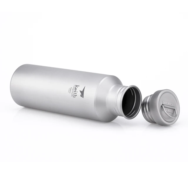 Keith Titanium Water Bottle Outdoor Sport Travel Camping Bottle Portable Leak-proof with Bag 400ml / 550ml / 700ml Ti3032 4