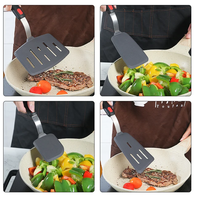 High-Heat Resistant Silicone Spatula 2