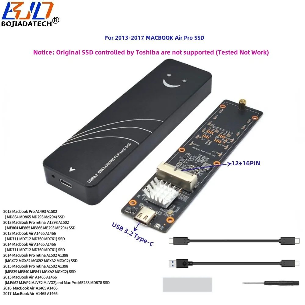 Boitier Externe Pour SSD NVME M.2 SILICON POWER PD60 USB3.2 - Noir