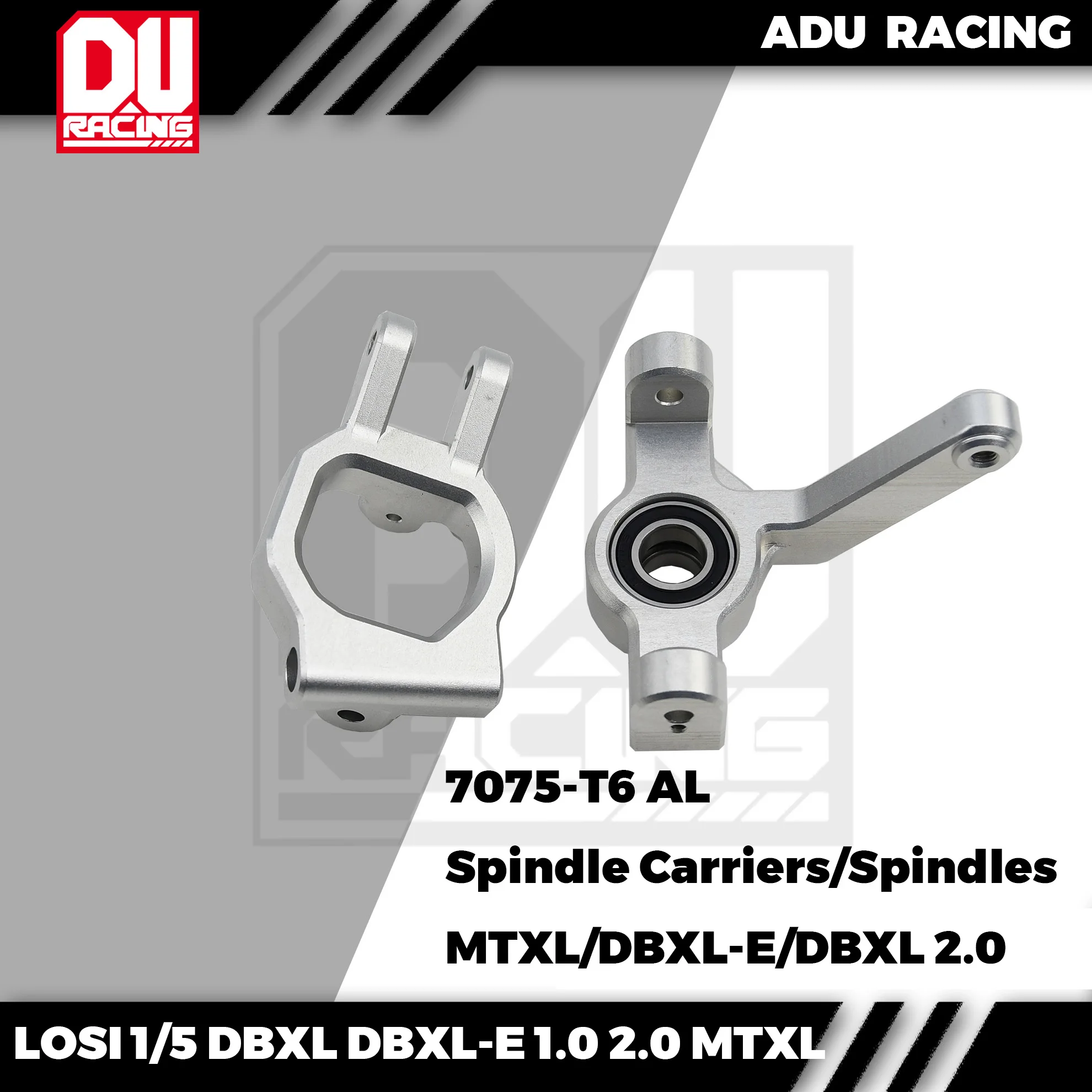 thumbnail image 2 of Aluminum Rear Wheel Hub Carrier Pair For LOSI Desert Buggy XL DBXL DBXL-E/2.0 MTXL Models 2 of 14