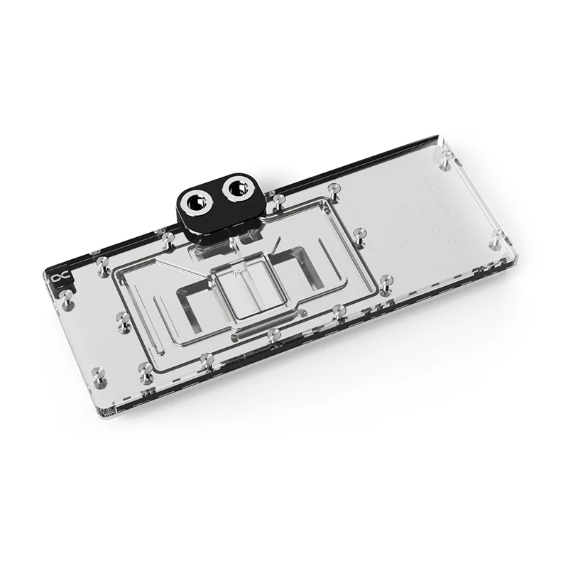Blocco D'Acqua Serie Alphacool Core Serve Per Xfx Speedster Moc 310 Radeon Rx 7900 Xtx (Xt) Black Edition Cooler Con Piastra Posteriore