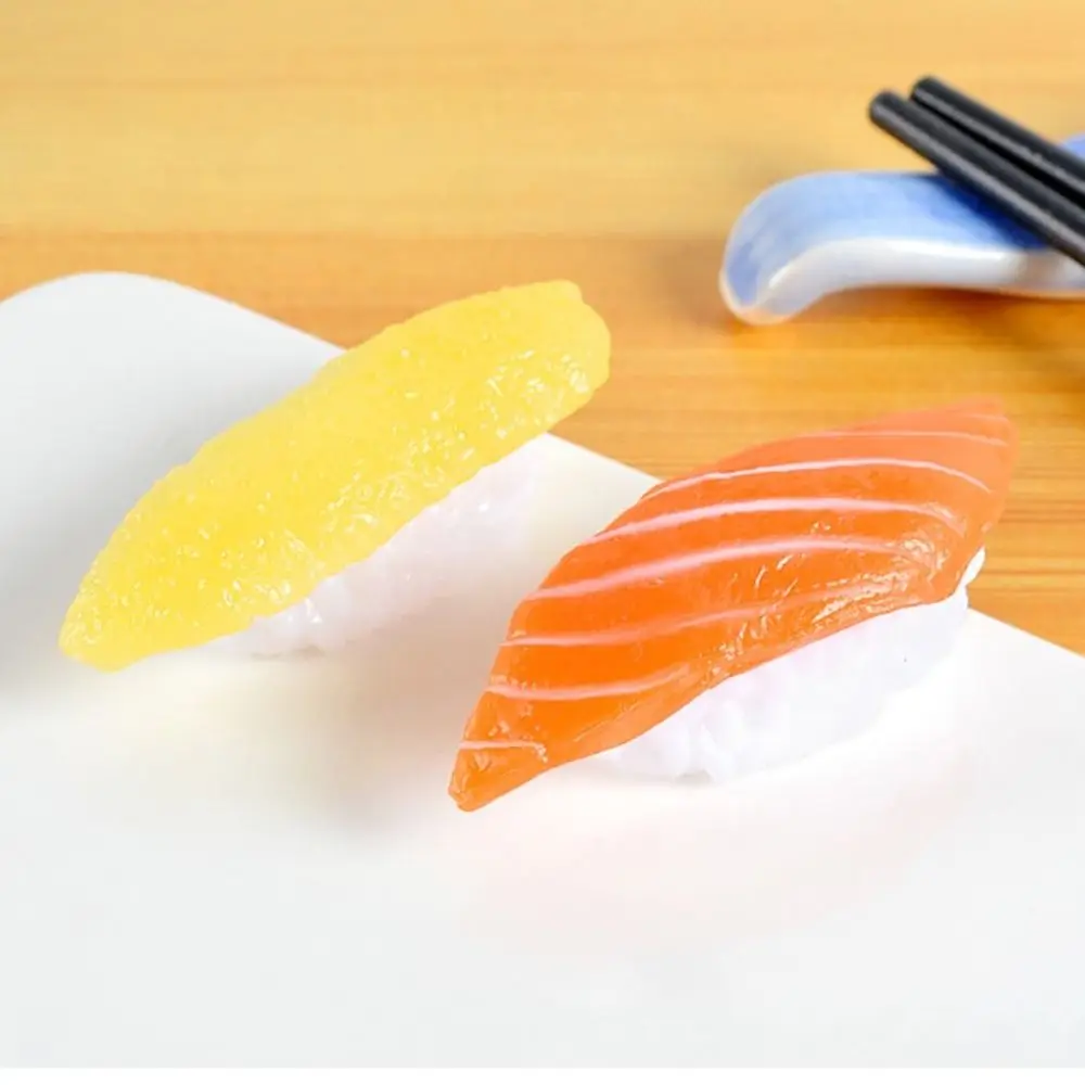 Japanese Food Simulation Sushi Model Pretend Play Cooking Toys Simulation Kitchen Simulation Food Rice Ball Food Toys Children/