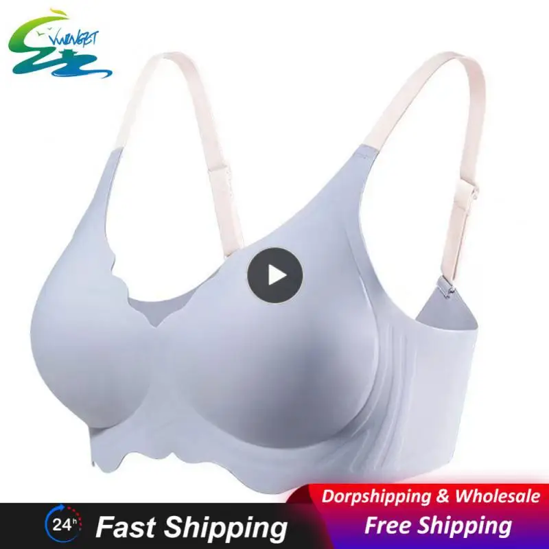 

1 шт., Женский бесшовный спортивный бюстгальтер без стальных колец