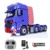 LESU 8X8 RC Tractor Trucks 1/14 RTR Radio Control Car DIY Vehicle Metal Chassis Lock Differential Steering Shift Servo THZH1552 1