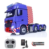 LESU 8X8 RC Tractor Trucks 1/14 RTR Radio Control Car DIY Vehicle Metal Chassis Lock Differential Steering Shift Servo THZH1552 1