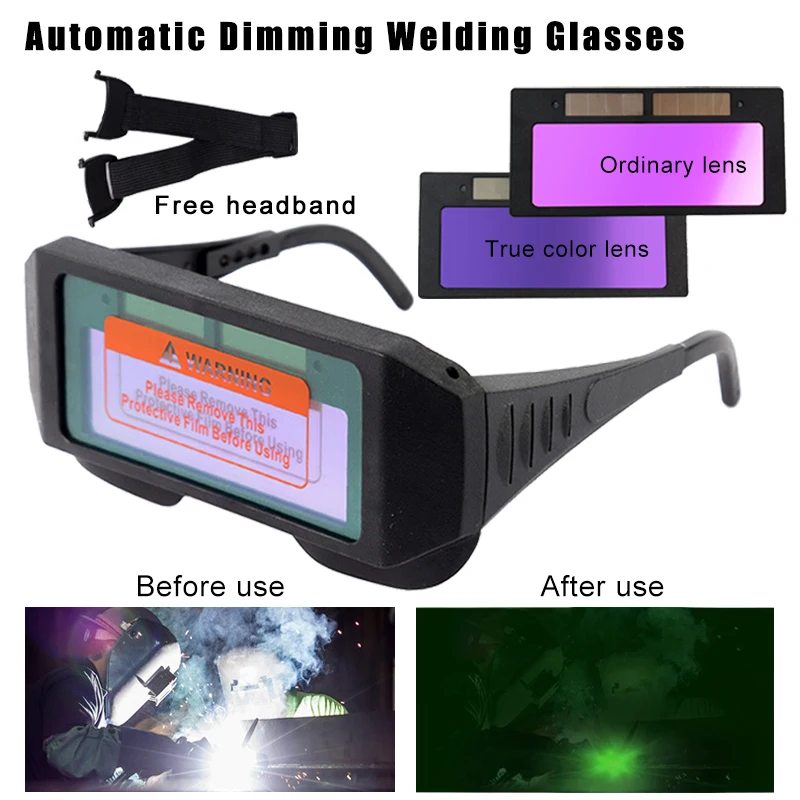 AutomaticDimmingWeldingGlassesLightChangeAutoDarkeningAntiEyes