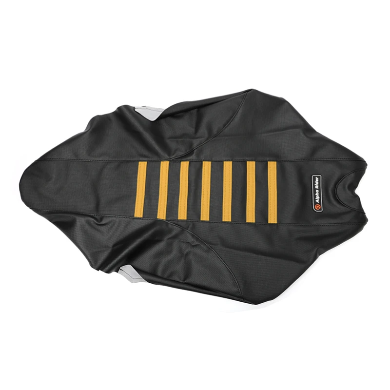 Motorcycle Gripper with Ribs PVC Seat Cover For Yamaha YFZ 450R 2009- YFZ450REL Anti-slip Grain Motorcross Seat Covers