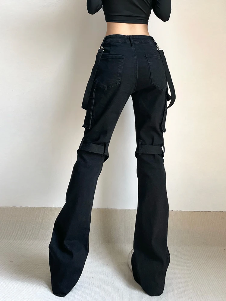 即日発送SブラックHighwaist ribbon pants andmary ANDMARY】Highwaist ribbon pants