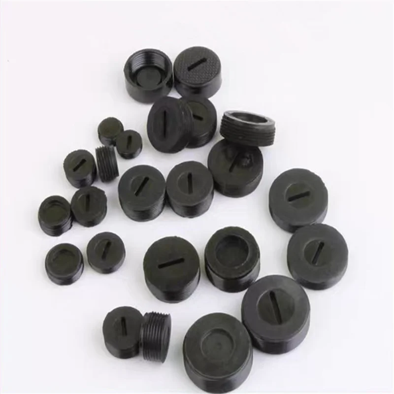 10pcs Black Plastic Screw Carbon Brush Holder Caps Case Dia. 12mm/13mm/14mm/15mm/16mm/17mm/18mm/20mm/22mm/9523 Type