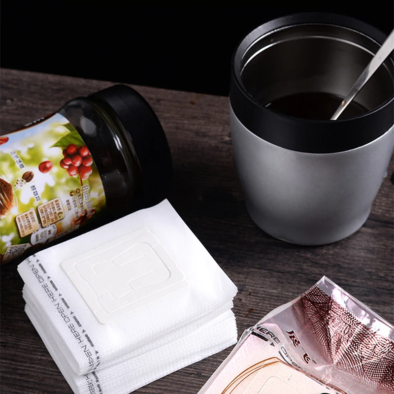 

Disposable Drip Coffee Cup Filter Bags Office Travel Brew Coffee and Tea Tool Coffees Filters Paper for Dropshipping