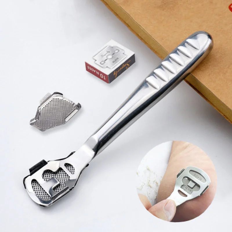 Stainless Steel Foot Callus Shaver Heel Hard Skin Remover Hand Feet