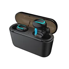 

Q32TWS Bluetooth headphone with number of new version 5.0 version wireless real stereo HBQ invisible incoming ear original