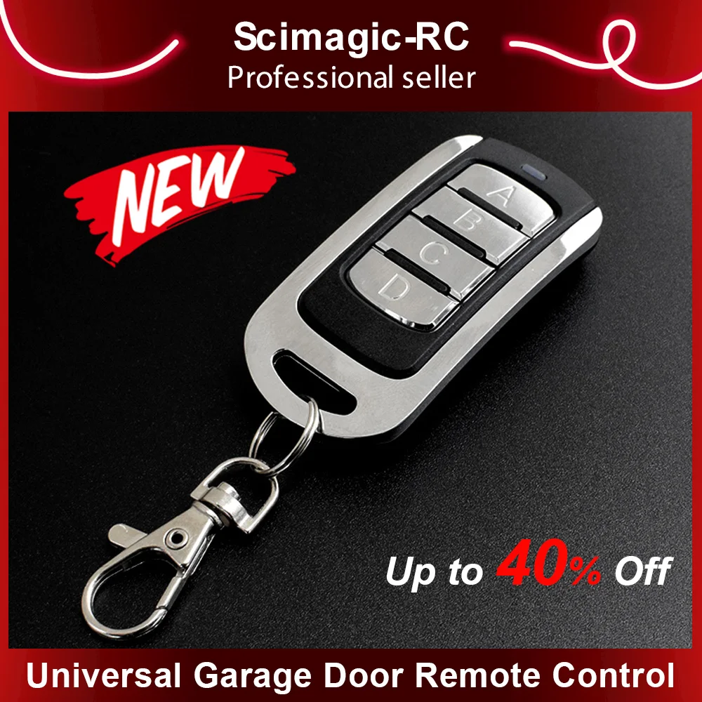 GarageDoorRemoteControlAUTOSCANMultiFrequencyDuplicate280868MHZMultibrand43392MHz