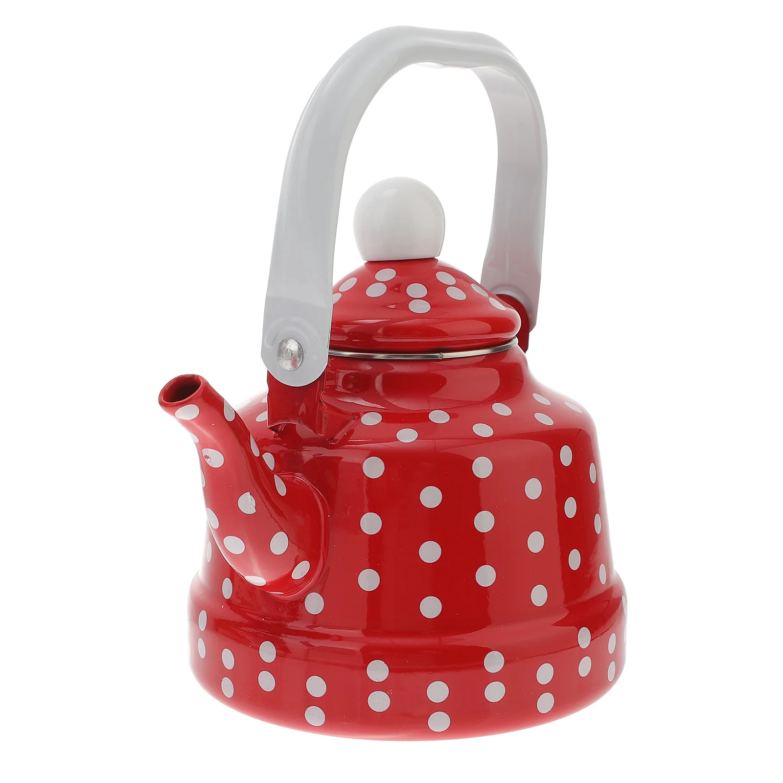 

Enamel Kettle Household Water Pot Kitchen Tea Teapot Creative Boiling Adorable Teakettle Portable Camping Stove