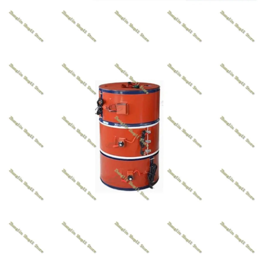 Electric Oil Drum Silicone Heating Belt Silicone Band Drum Heater DIY Rubber Heater Oil Gas Tank Metal Barrel