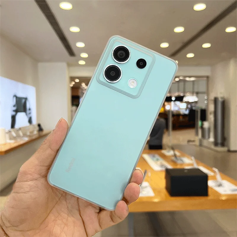 Cover per Xiaomi Redmi Note 13 Pro 5G / Poco X6 5G con 3 Pezzi Pellicola Vetro Temperato, Custodia in Morbida Silicone Liquido, Sottile e Antiurto con Rivestimento in Microfibra AntiGraffio, Nero