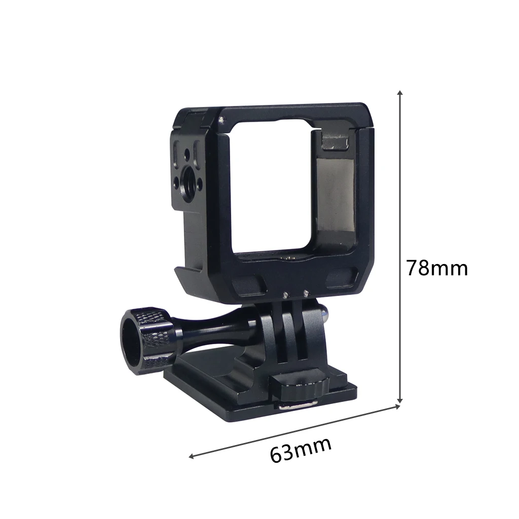 Magnetic Action Camera Cage For Action 2 Dual-screen Full Cage w/ Cold Shoe Mou