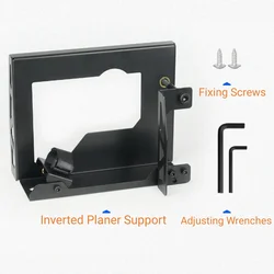 Heavy - Duty Inverted Planer Stand - Steel Bracket for Woodworking and Household Support (Inverted bracket)