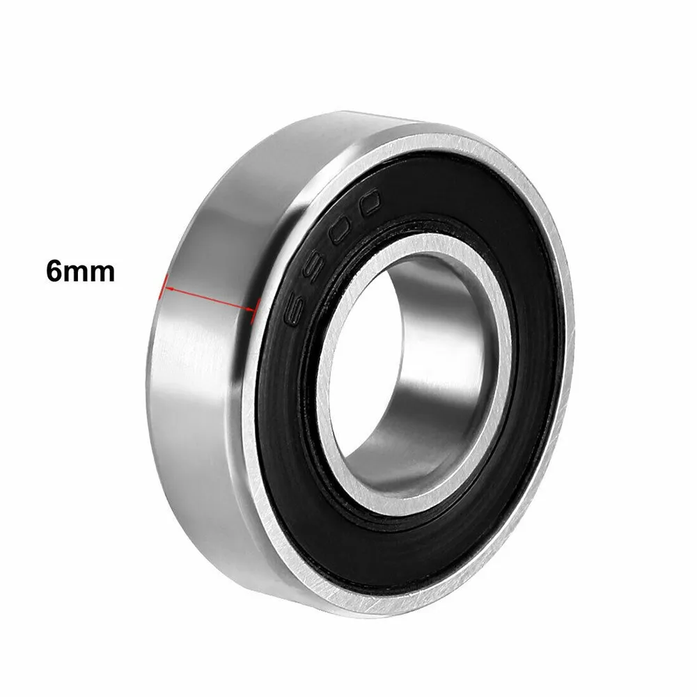 

2 Pcs Bike Bicycle DUNLOP 61900-2RS (6900-2RS) Bearings 10X22X6MM Thin Section Thin-walled Deep Groove Ball Bearing Steel