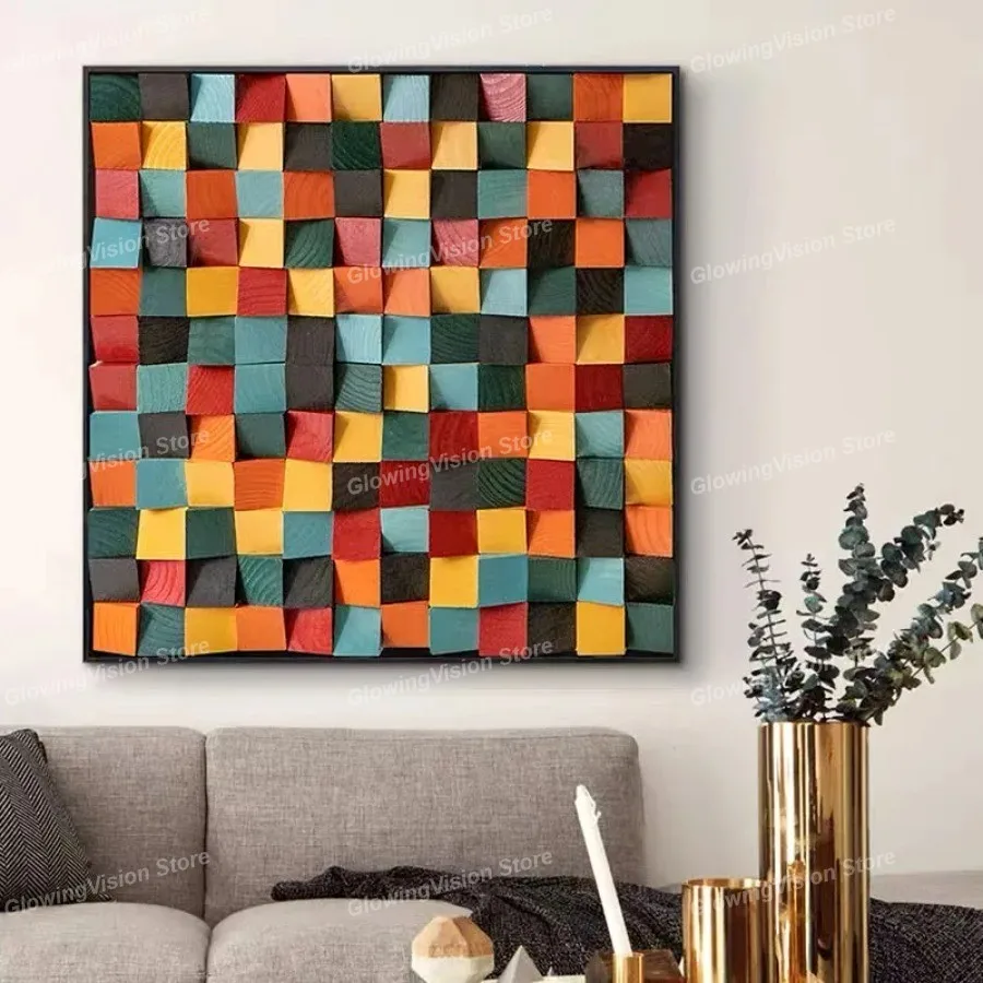 3D Wood Wall Panel 2
