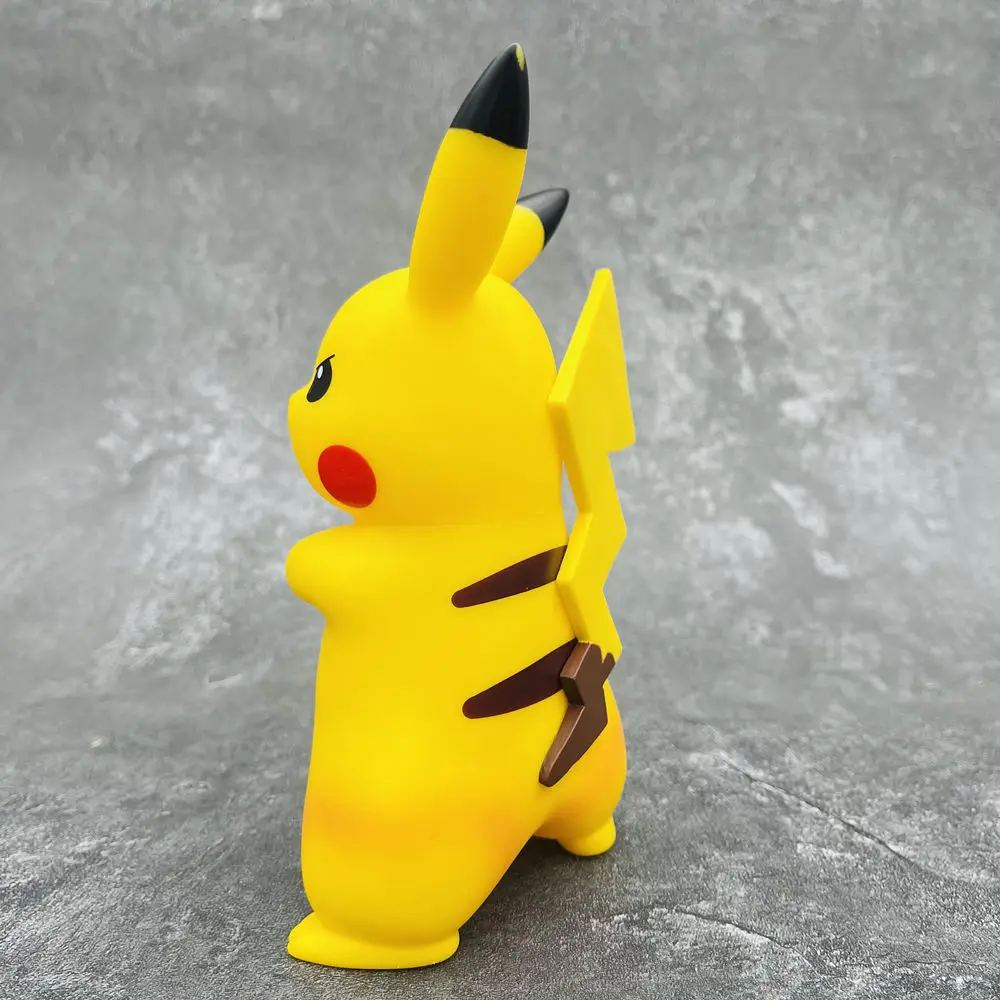 18cm Pokemon Angry Pikachu Action Figure Toys Anime Cartoon Figurine  Pikachu Collection Model Car Decor Birthday Gifts For Kids